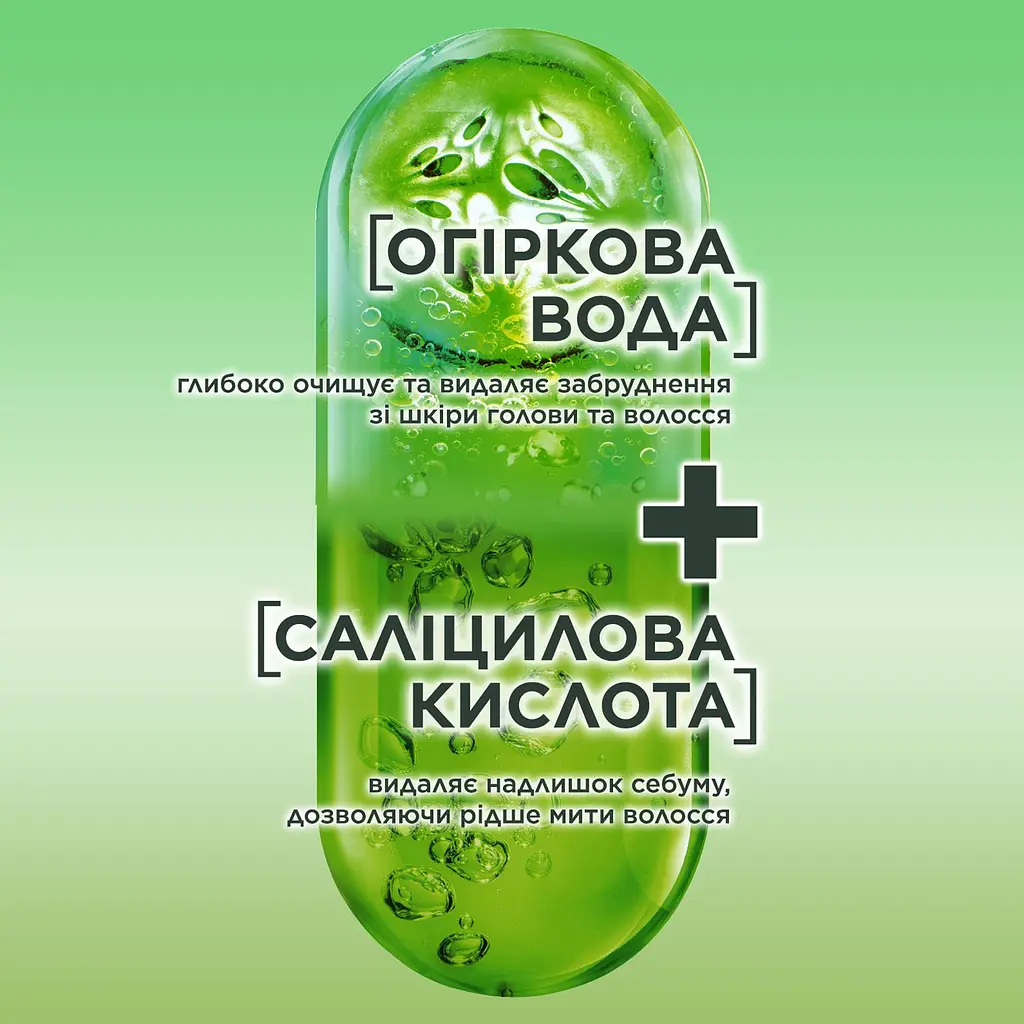 Шампунь Garnier Fructis Заряд свіжості для волосся схильного до жирності 400 мл - фото 4