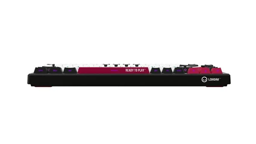 Клавіатура Lorgar KBP7075W Wireless Pro 75% Exploded Black Red EN/UA (LRG-KBP7075W-BK-US) - фото 8