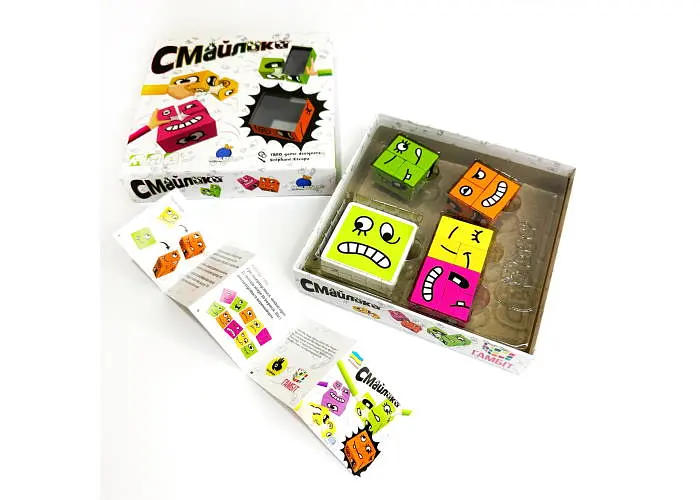 Настольная игра Lelekan Смайлики (Cubeez) (укр.) (0002194) - фото 10