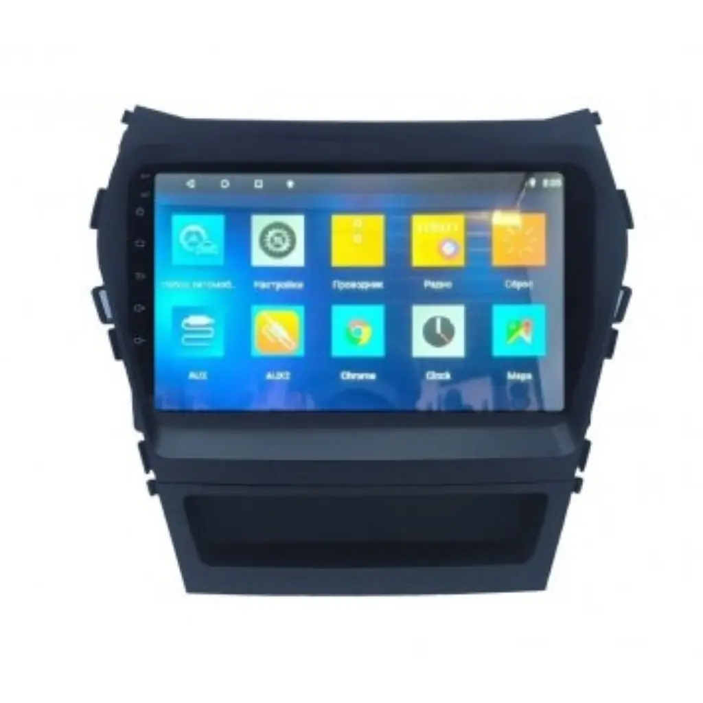 Штатная автомагнитола XPRO Hyundai Santa Fe 2012-2014 / IX45 2013-2017 (9") Android 10.1 (4/32) (КОРОБКА 1) черная (MER-14149_5671) - фото 4