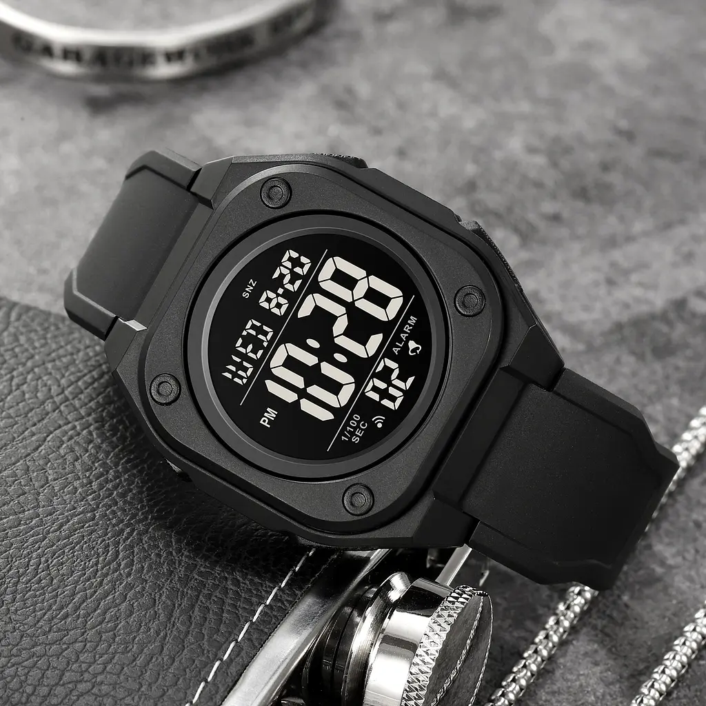 Чоловічий наручний годинник 2160BKBK Black Skmei acs0030218 - фото 4