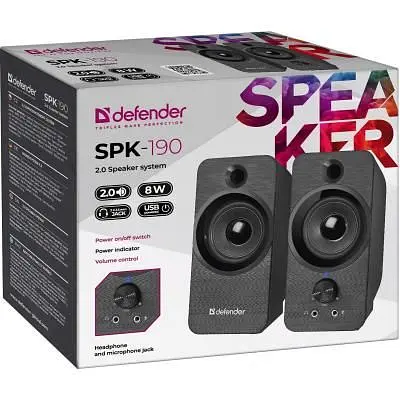 Акустична система Defender SPK-190 Black (65190) - фото 3