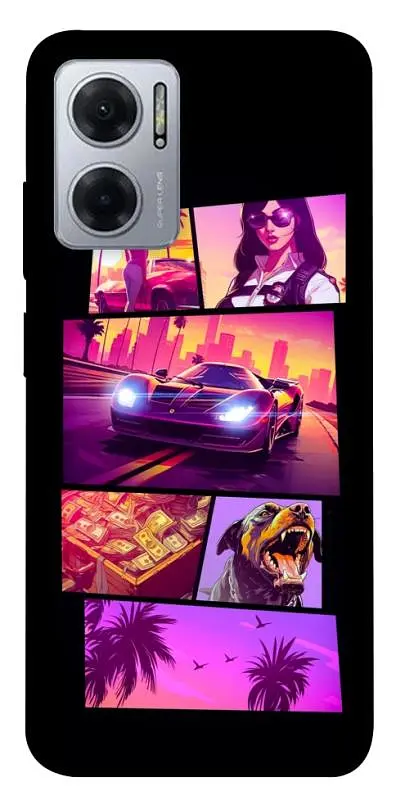 TPU чохол Demsky GTA vibes для Xiaomi Redmi Note 11E
