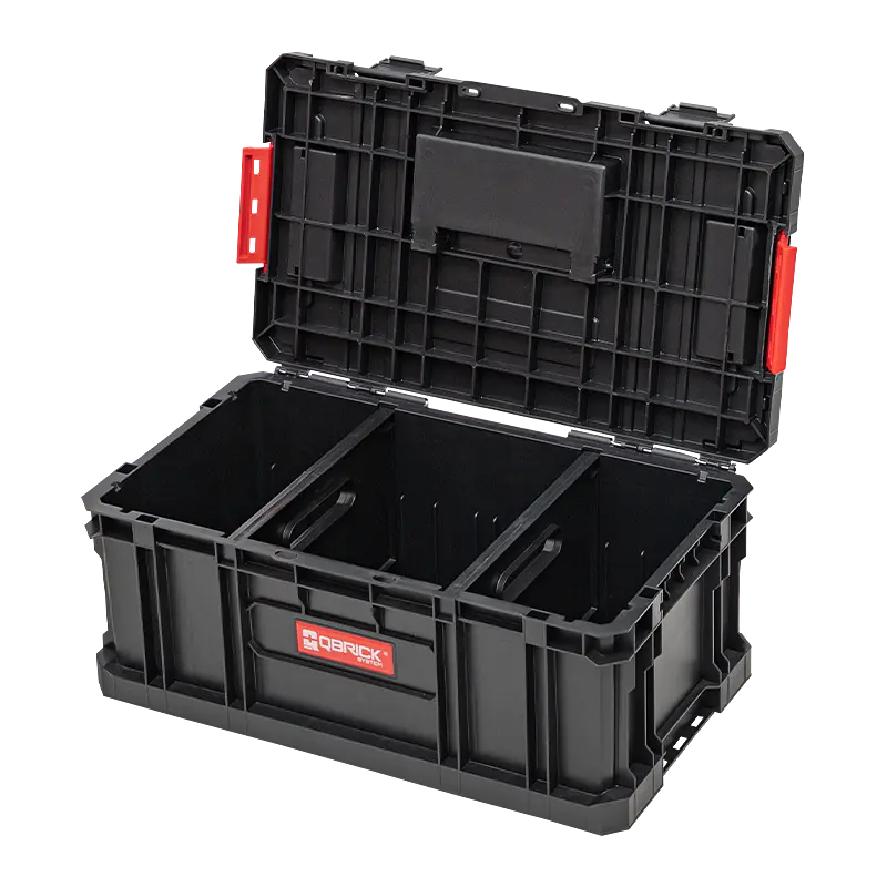 Ящик для інструментів Qbrick SYSTEM TWO TOOLBOX VARIO Alu 560x320x240 мм - фото 2
