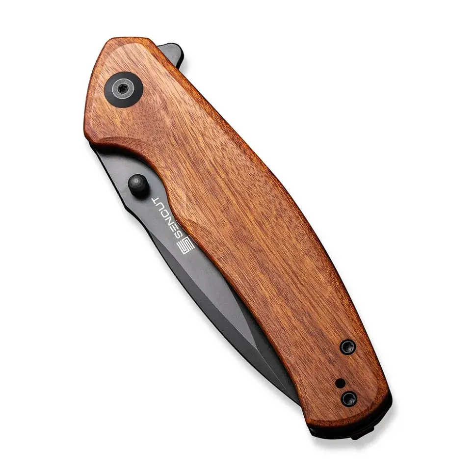 Ніж Sencut Slashkin Black Blade Wood (S20066-4) - фото 4