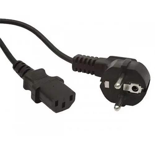 Кабель живлення від мережі PC-186, Black, 10 м, Cablexpert, CEE 7/7 - IEC C 13, 3 x 1 мм² (PC-186-VDE-10 M)
