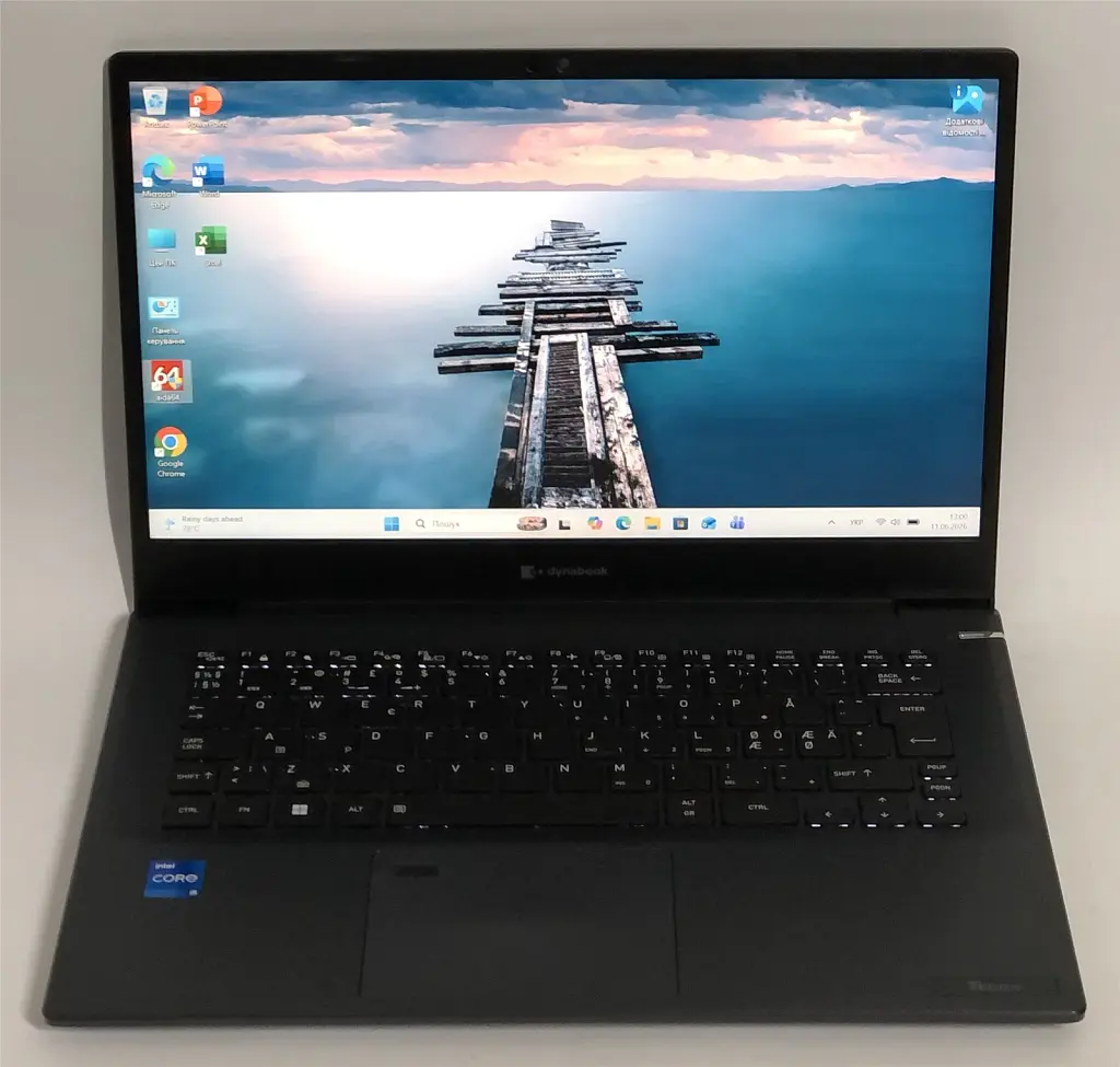 Ноутбук Toshiba Dynabook Tecra A40-K / 14" FullHD IPS / i5-1240P / 16GB / 256GB SSD / Wind11Pro / Backlight / сканер відбитка - Б/в - фото 8
