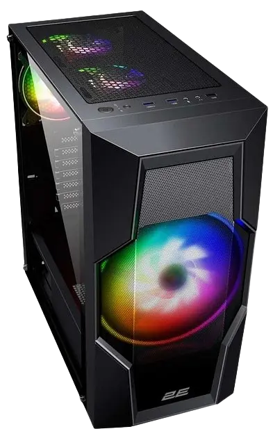 Корпус 2E Gaming Turbo G2057 ARGB Black (2E-G2057B) - фото 4