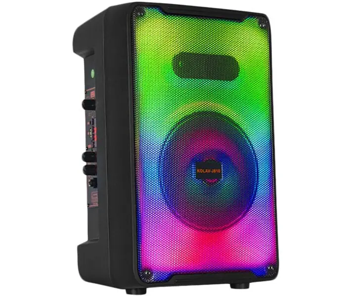 Портативная акустика Kolav J810 динамики 8" беспроводная - фото 3
