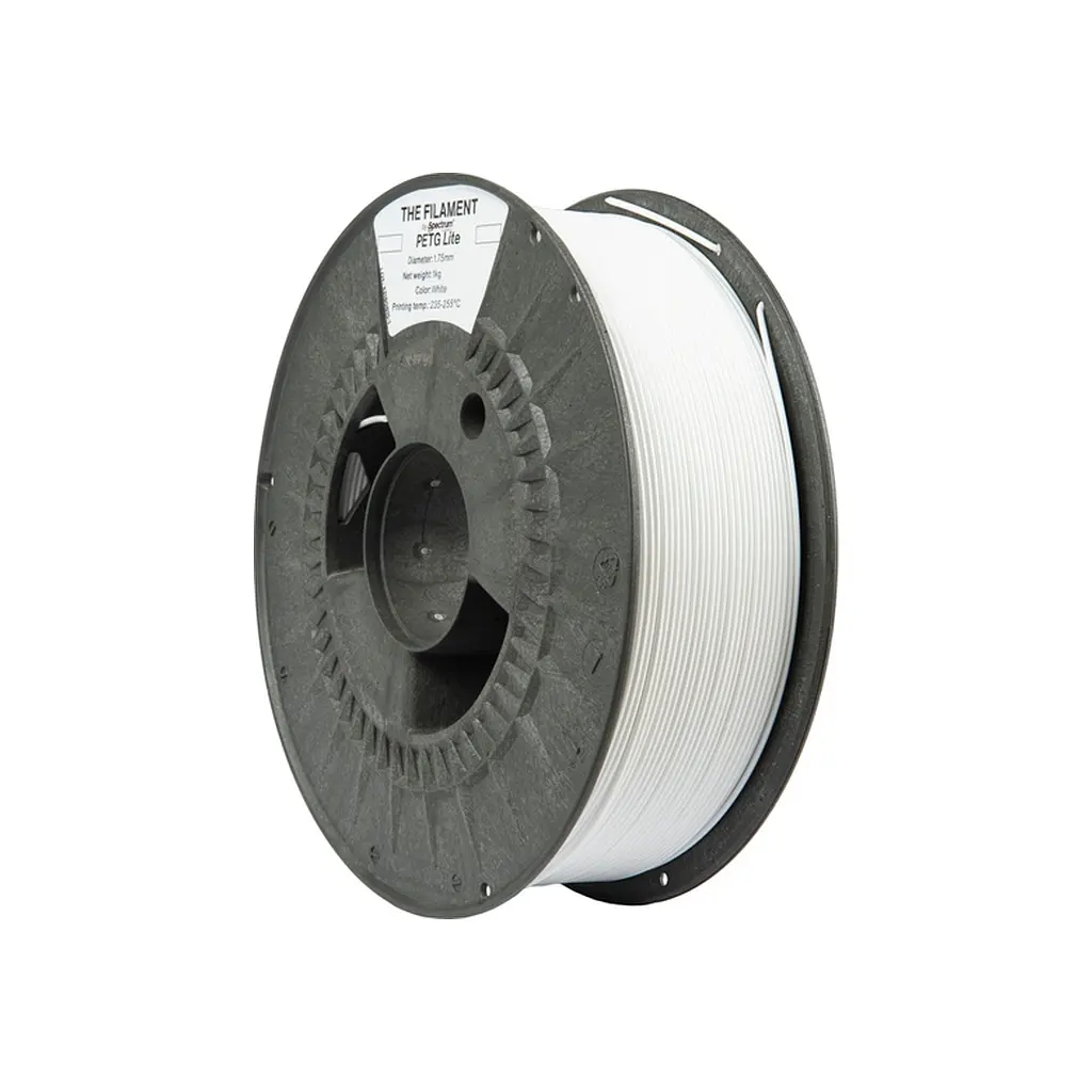Пластик для 3D-принтера The Filament PETG Lite 1.75mm WHITE 1kg (TF-24238)