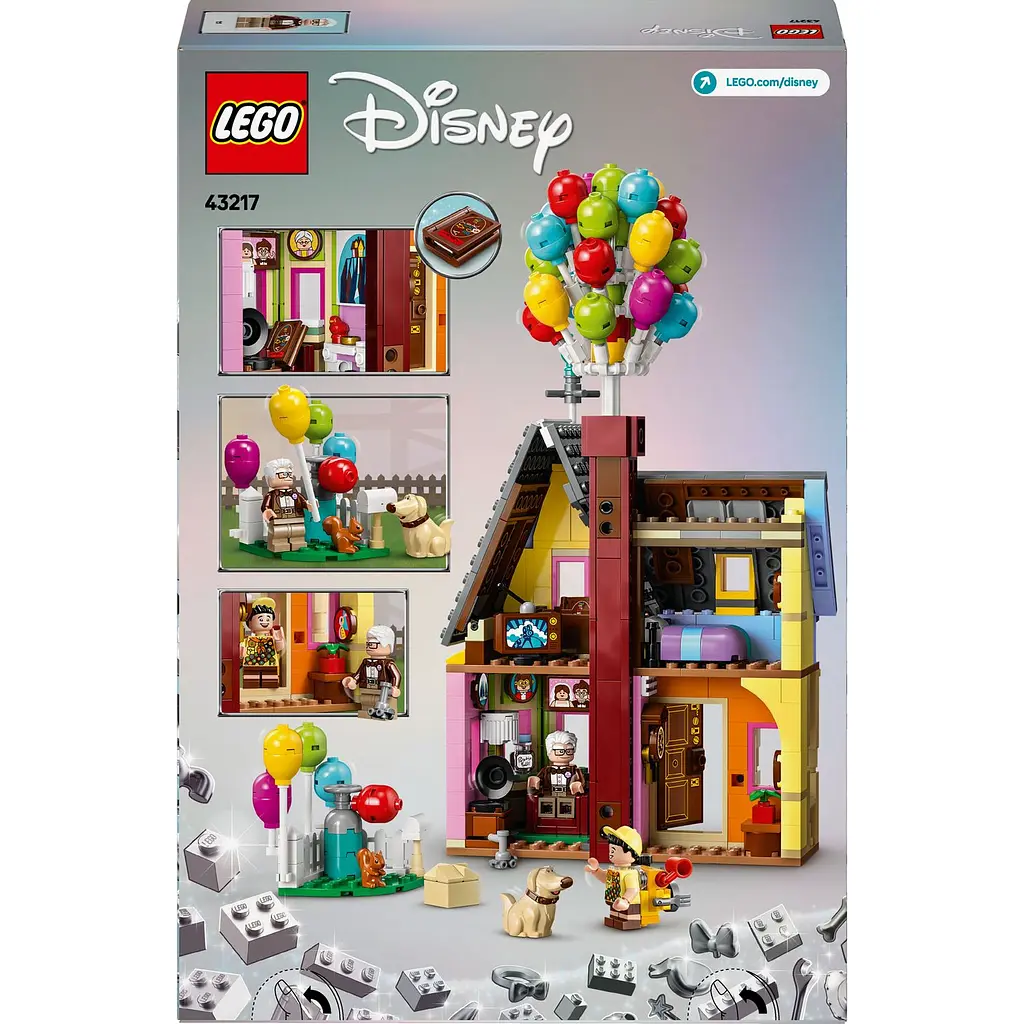 Конструктор LEGO Disney Pixar Будинок «Вперед і вгору» 598 деталей (43217) - фото 9