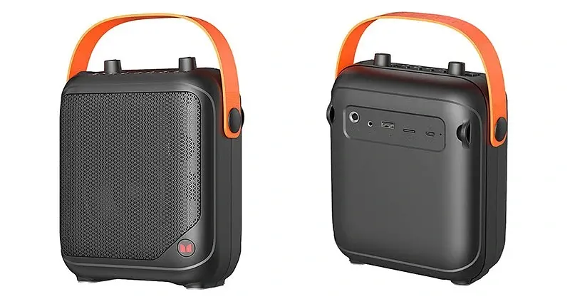 Портативна акумуляторна колонка Bluetooth 24W з радіо UKC MONSTER MFS1 - фото 3