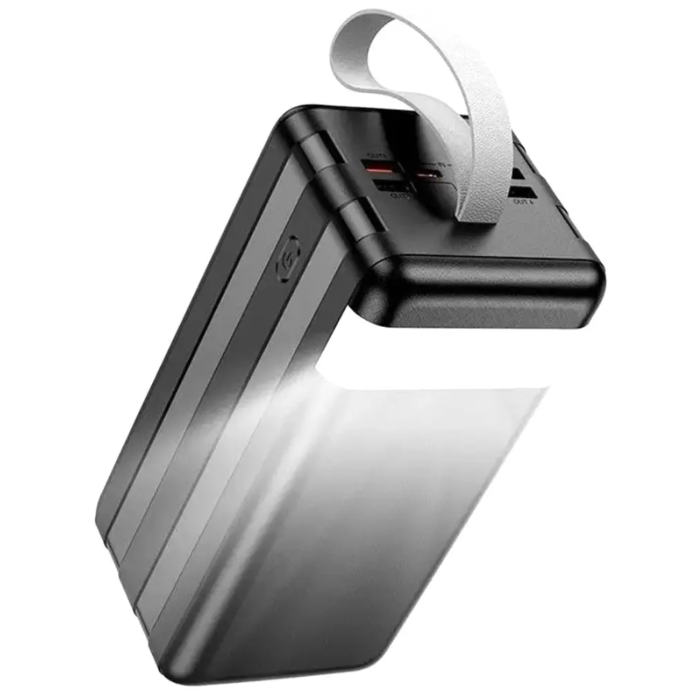 Універсальна мобільна батарея HOCO DB50 Great fast charging power bank 80000mAh 2Type-C + 4USB 22.5W - фото 2