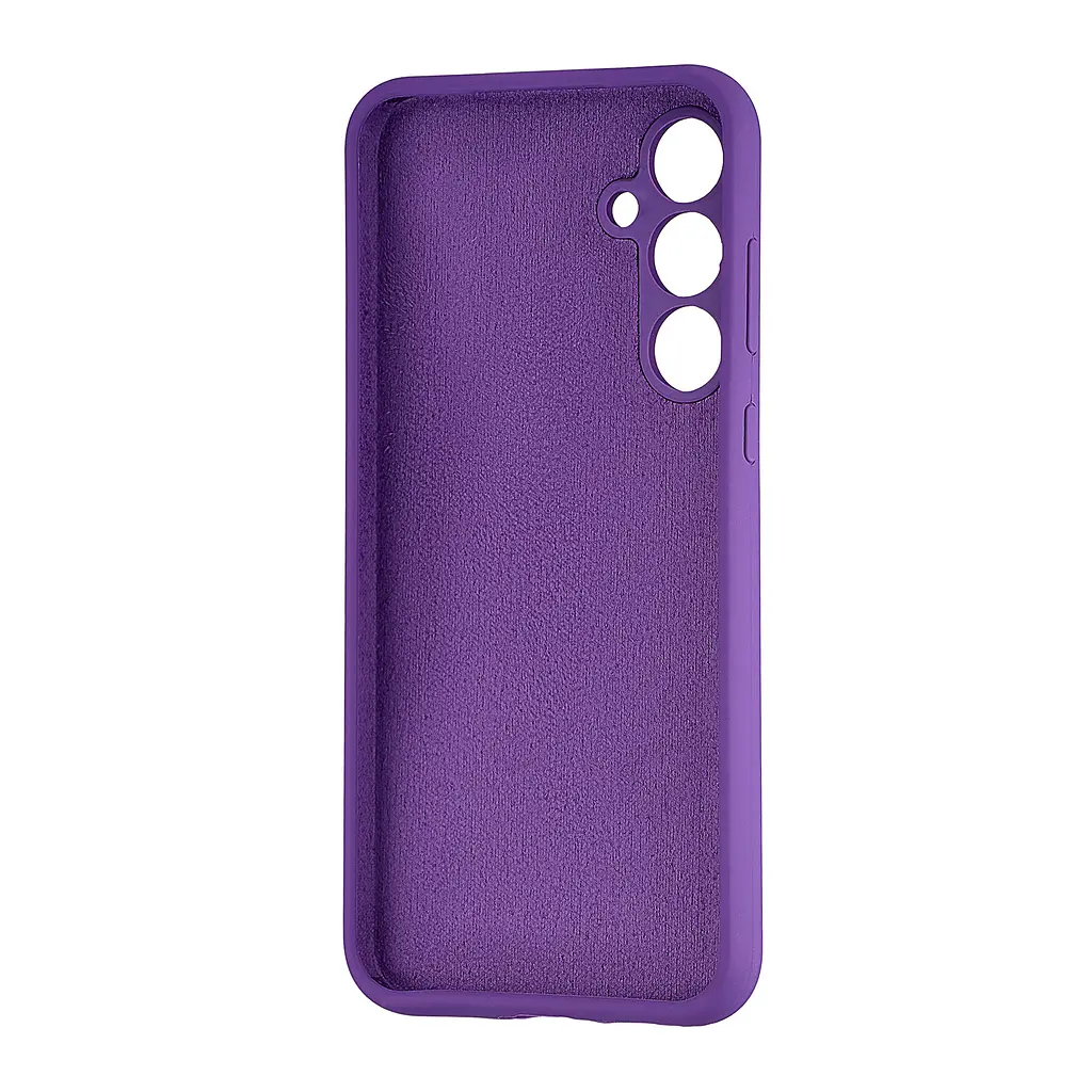 Чохол Silicone Case Samsung A35 (A356) Purple - фото 2