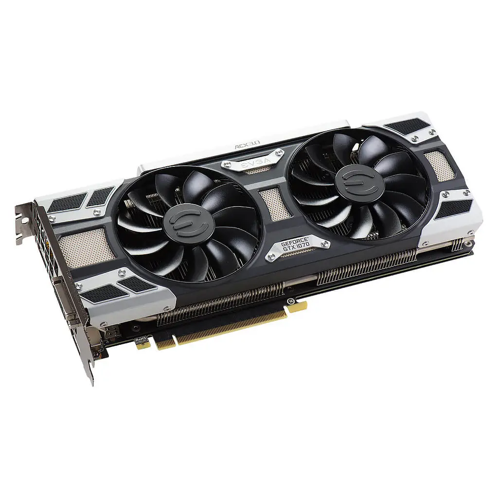 Відеокарта EVGA GTX 1070 8Gb GAMING ACX 3.0 Led (08G-P4-6171-KR) (GDDR5, 256 bit, PCI-E 3.0 x16) Б/в - фото 3