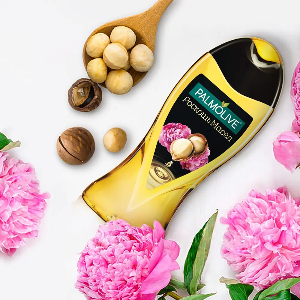 Гель для душу Palmolive Розкіш масел з маслом макадамії та екстрактом півонії, 250 мл - фото 9
