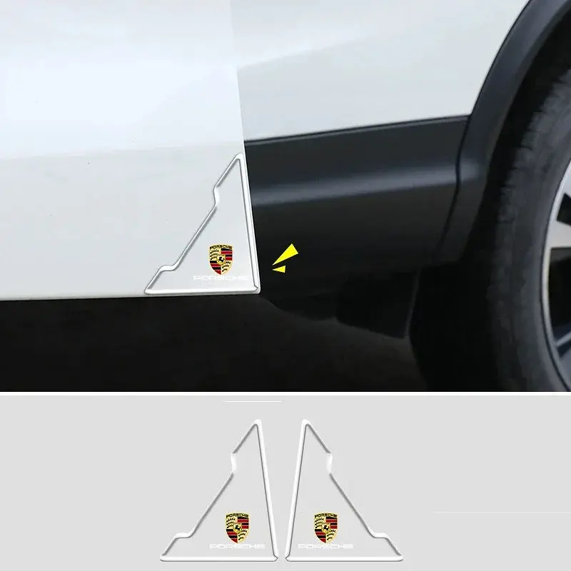 Кутовий Силіконовий захист дверей для Porsche 2 шт - фото 2
