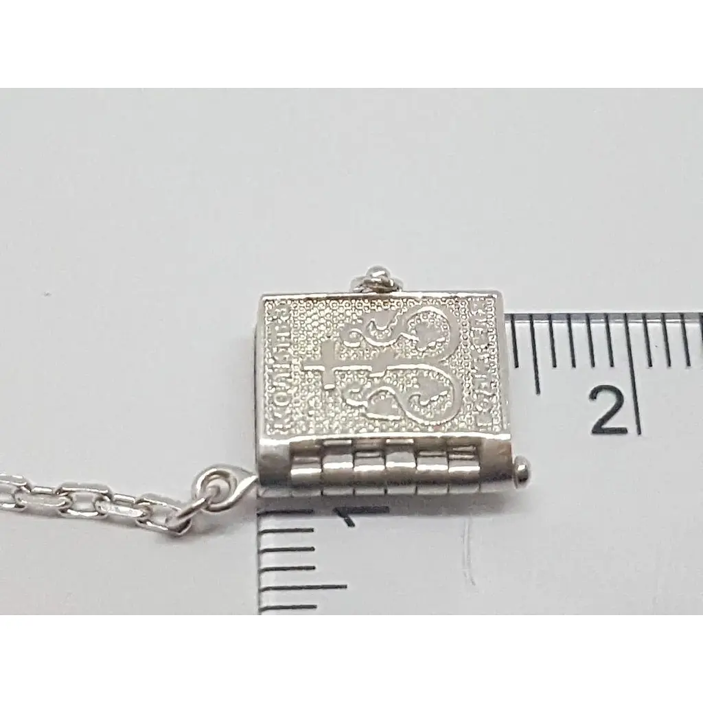 Срібний брелок Dear Молитва. Артикул 4096 - фото 5