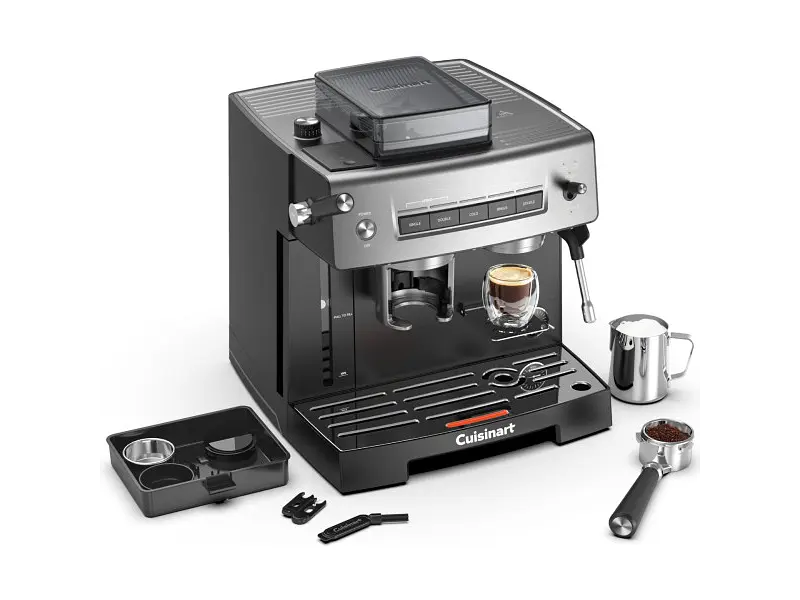 Кавоварка ріжкова Cuisinart Bean-to-Cup EM640E - фото 2