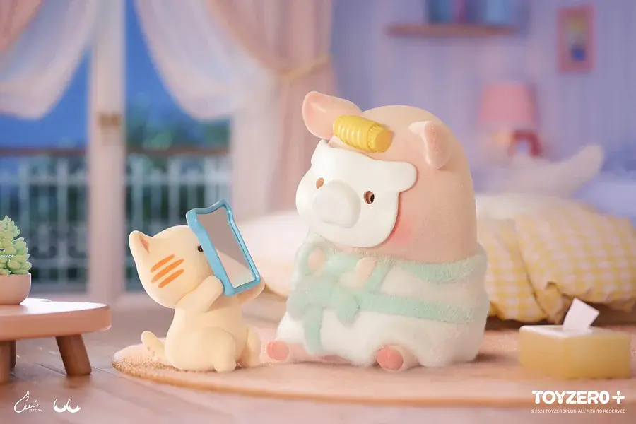 Колекційна фігурка 10/10 Toys Lulu The Piggy Серія Stay With You Series (Blind Box) 10_10 Art.Tza12114 - фото 10