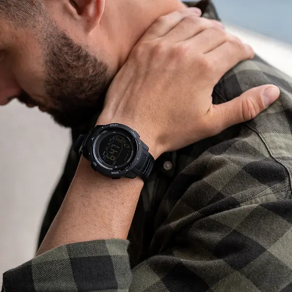 Годинник North Edge MARS Pro Black 5BAR - фото 8