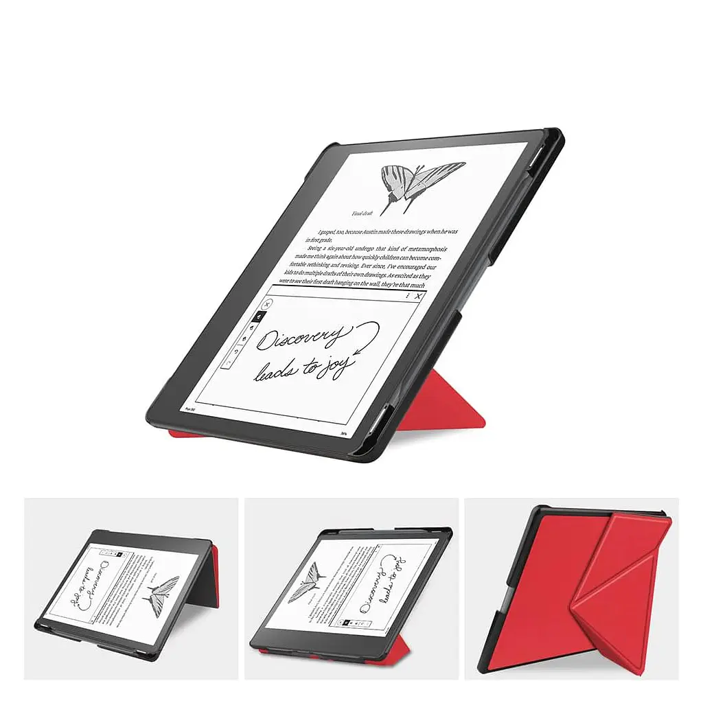 Чохол до електронної книги BeCover Ultra Slim Origami Amazon Kindle Scribe 10.2" Red (712581) - фото 8