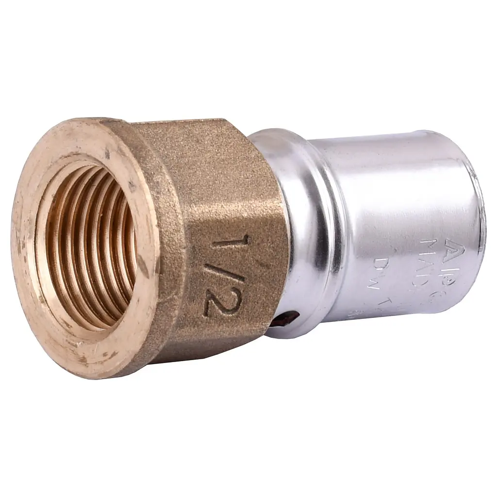 Муфта із внутрішньою різьбою прес APE AP 102 1/2″х20 000001714 - фото 2
