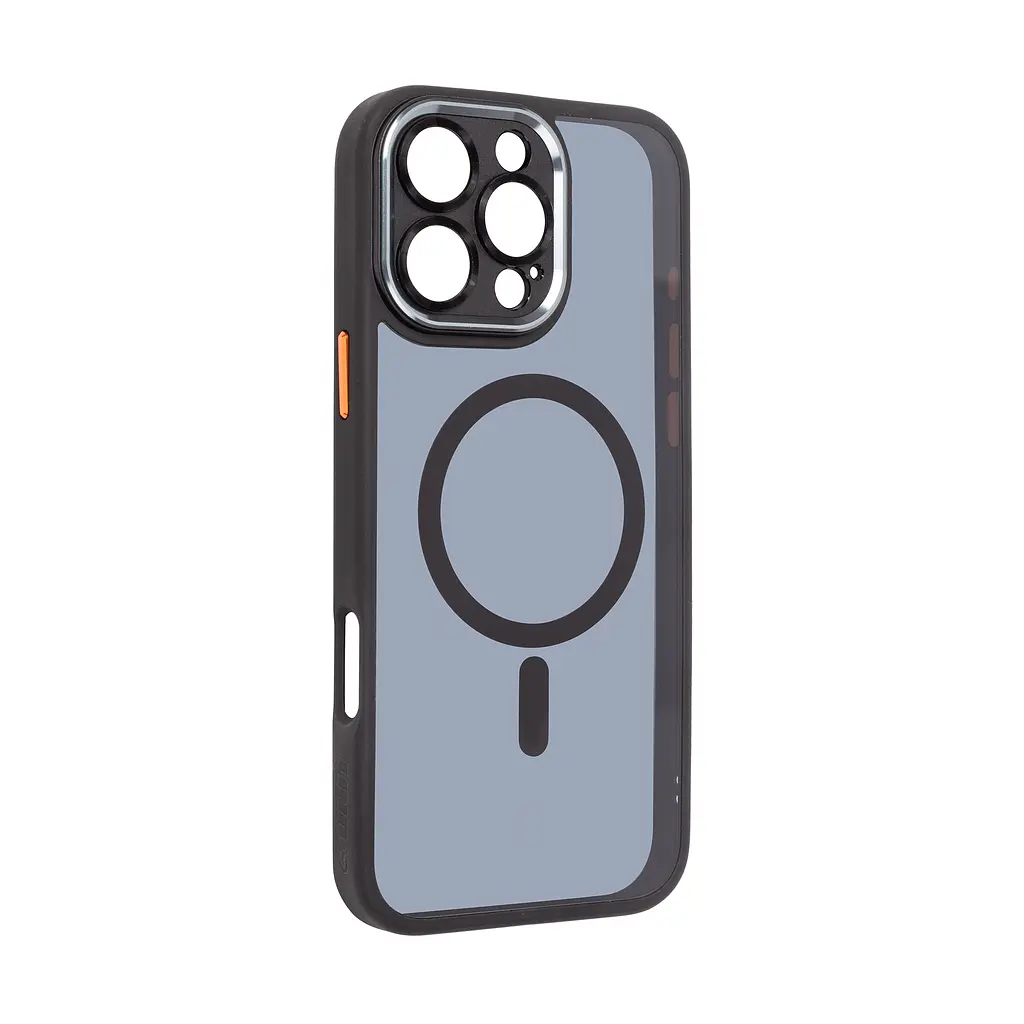 Чехол для Apple iPhone 16 Pro Max, Unit MagSafe SE, черный, с защитой камеры, магсейф, противоударный, магнитный, панель-накладка с MagSafe, с поддержкой беспроводной зарядки, TPU+PC, защита всего корпуса, ударопрочный, ArmorStandart (ARM81150) - фото 2