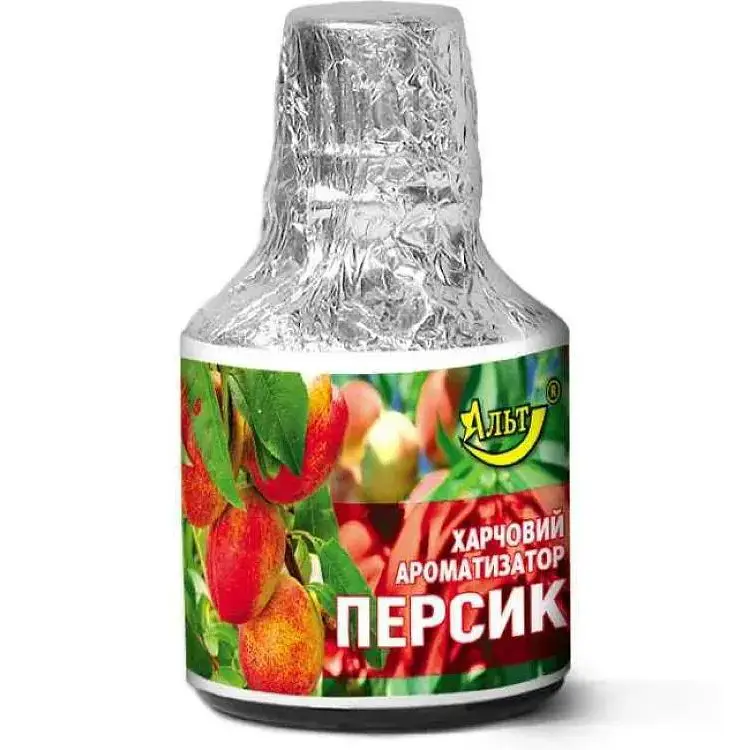 Ароматизатор рідкий АЛЬТ 5г харчовий "Персик"