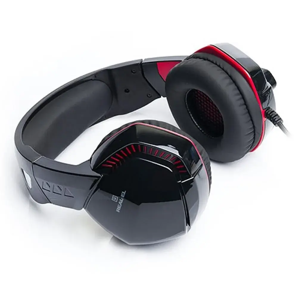 Навушники REAL-EL GDX-7800 Black/Red (EL124100027) - фото 3