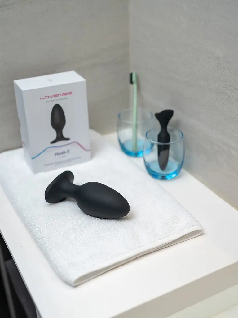 Анальна пробка Lovense Hush 2 L 15 см (чорний) - фото 5