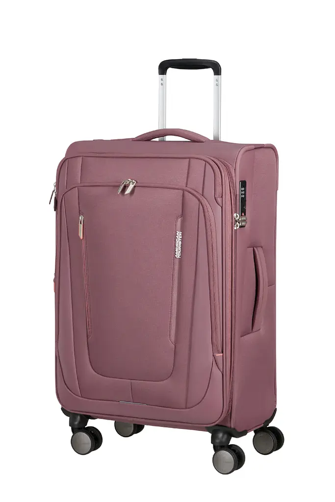 Валіза 68 См American Tourister WANDERLITE GALACTIC MAUVE 68x43x29(32) MJ6*90005 - фото 8