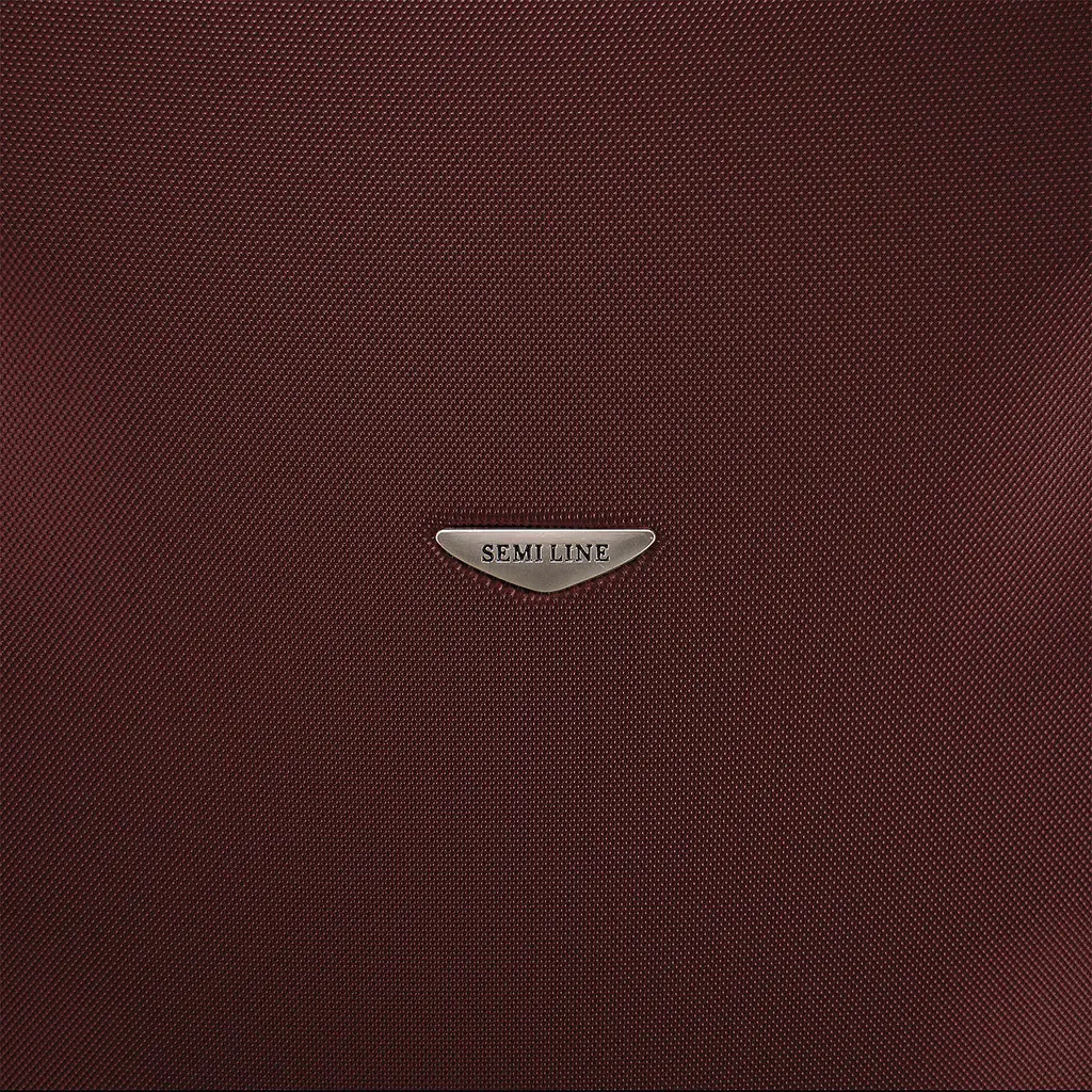 Валіза середня Semi Line 24 дюйми (M) дюйми (M) ABS-Plastic Burgundy (T5708-2) - фото 9
