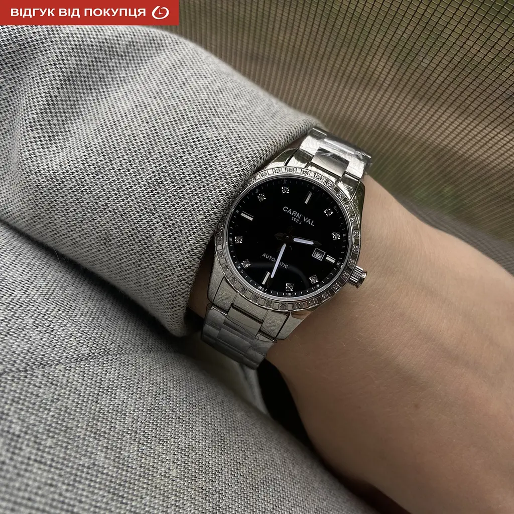 Годинник Carnival Luiza Black - фото 18