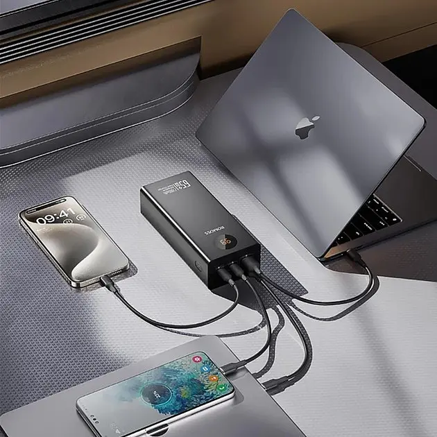 Аккумулятор внешний Romoss PEA27S Pro 65W 27000mAh power bank - фото 8