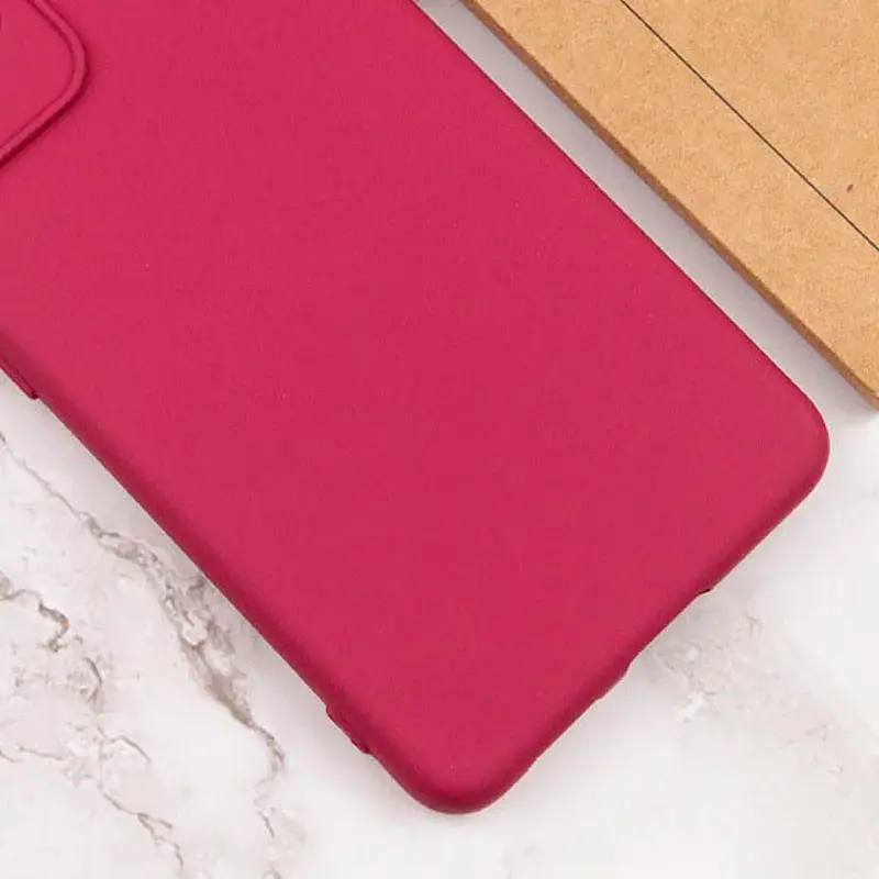 Чехол Lakshmi Full Camera Silicone Cover для Poco F5 / Redmi Note 12 Turbo Marsala [92223] - фото 4