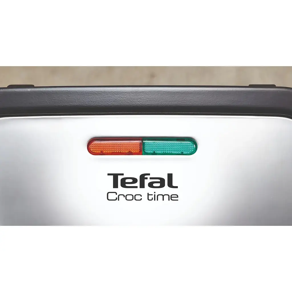 Сендвічмейкер Tefal Croc Time 700 Вт чорно-сріблястий (SM193D34) - фото 8