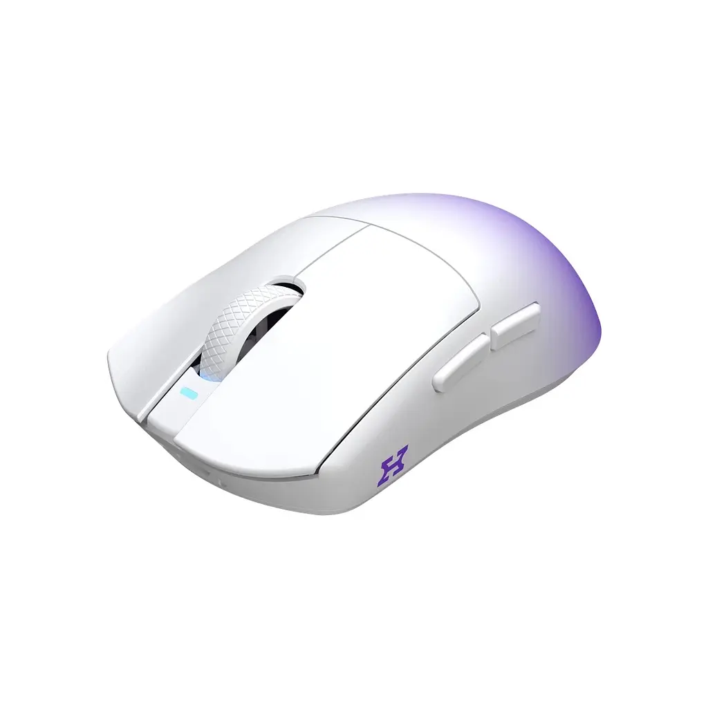 Мишка Hator Hellyberry HM47 Pro RGB Wireless/Bluetooth/USB White/Violet (HM47PRO_white_violet) - фото 4
