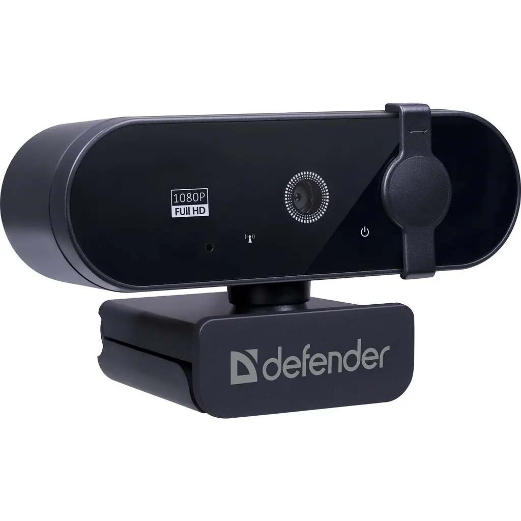 Веб-камера Defender G-lens 2580 FullHD 1080p, 2МП, чорна - фото 2