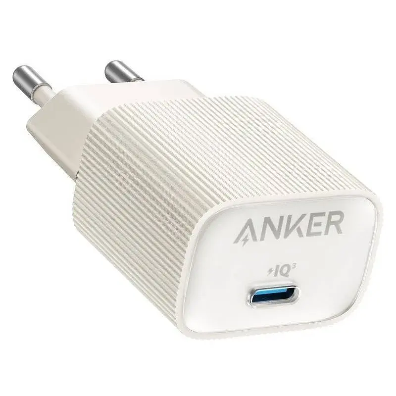 Зарядний пристрій Anker PowerPort 511 Nano IV 30W USB-C White (A2337G21)