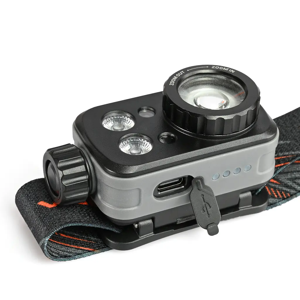 Налобний світлодіодний ліхтарик Videx VLF-H046Z, 500Lm 5000K (28770-000) - фото 8