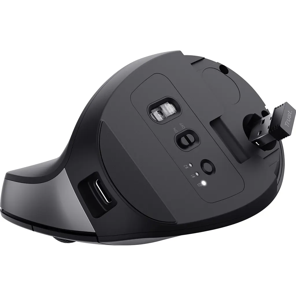 Миша Trust Bayo+ Ergonomic Black (25146) [139426] - фото 6