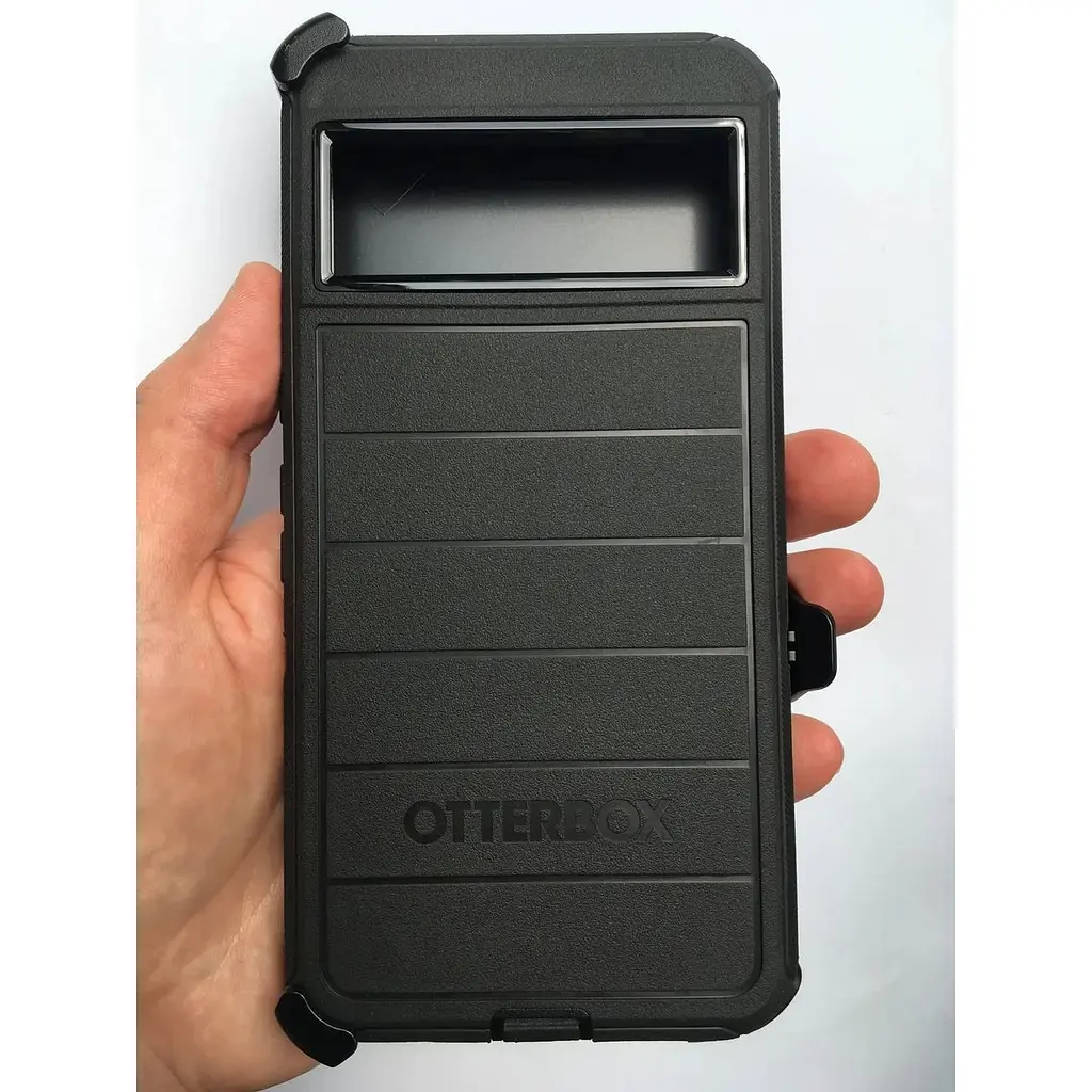 Чехол противоударный с клипсой OtterBox Defender Pro для Google Pixel 8 Pro (6.7") Black 77-94220 - фото 4
