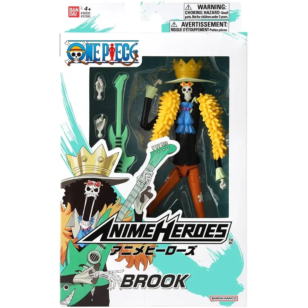 Фігурка Bandai Anime Heroes One Piece Брук 16.5 см (123708) - фото 10