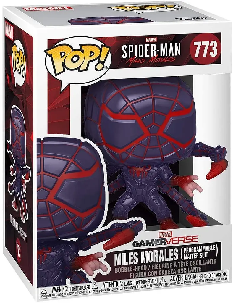 Фігурка Funko Pop Games: Marvel's Spider-Man: Miles Morales 773 10 см FP SM 773 - фото 2