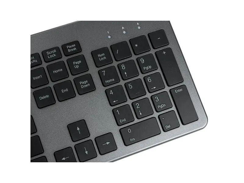 Клавіатура Vinga KB735 Black-Gray - фото 8
