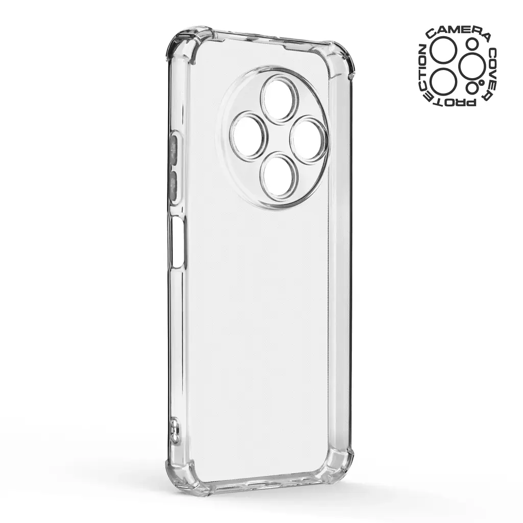 Чохол ArmorStandart Air Force для Tecno Spark 30C 4G (kl5) Camera cover Clear - фото 2