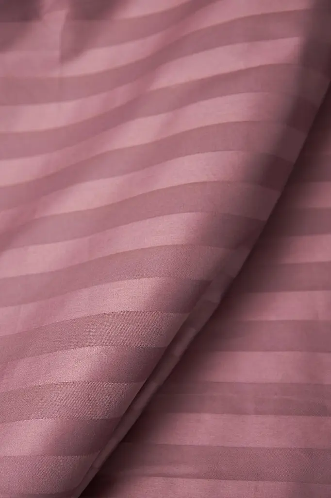 Комплект постельного белья Moon&Star King Size 220x240 наволочки 2х70х70 Garnet Satin Stripe - фото 5