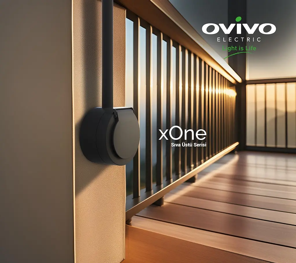 Розетка Ovivo Electric xOne з заземленням та кришкою антрацит - фото 8