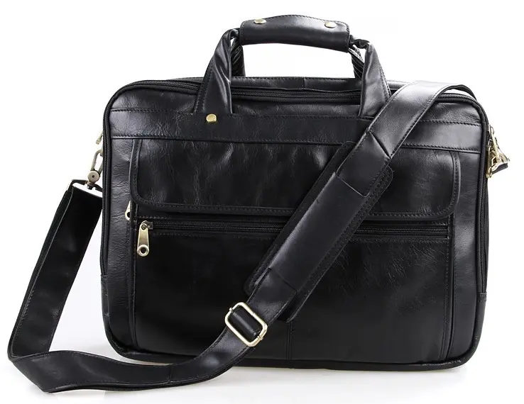 Сумка кожаная мужская Vintage 40,5х30,5х12,5 см sum0012438 - фото 4
